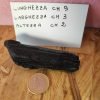 Tormalina nera grezza naturale di cm 9 x 3 x 2